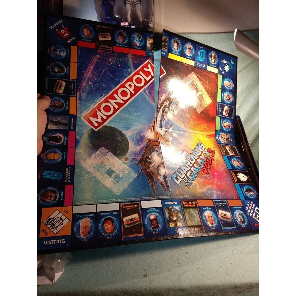 MONOPOLY - MARVEL GUARDIANS OF THE GALAXY VOL. 2 - Board Game like new